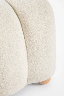 Bizzotto PANCA 2P ZORA BIANCO BOUCLE'