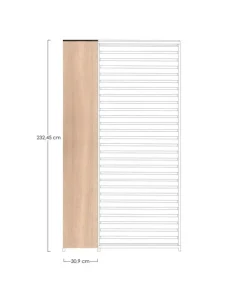 Hot Bizzotto PANNELLO VERTICALE PERGOLA OCEAN NATURAL