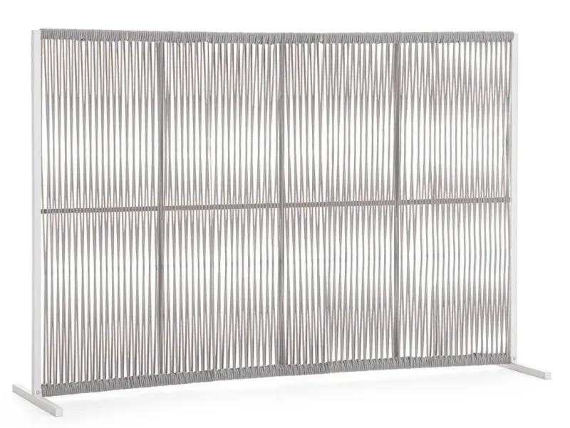 Outlet Bizzotto PARAVENTO PAXSON 180X120 BIA QS20/GRIGIO