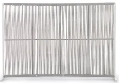 Outlet Bizzotto PARAVENTO PAXSON 180X120 BIA QS20/GRIGIO