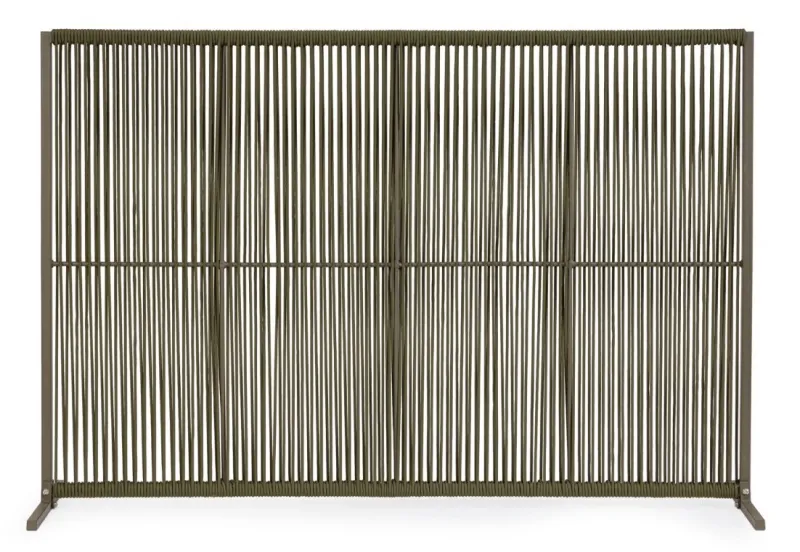 Clearance Bizzotto PARAVENTO PAXSON 180X120 OLIV QS24