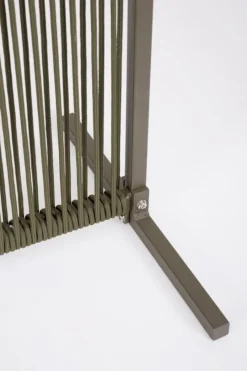 Clearance Bizzotto PARAVENTO PAXSON 180X120 OLIV QS24