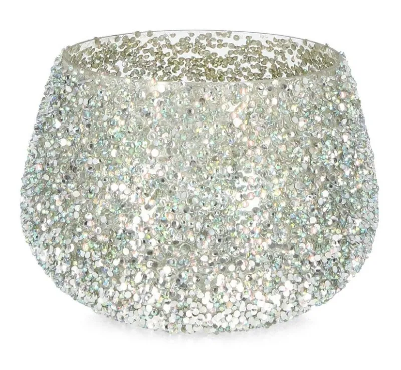 Discount Bizzotto P.CANDELA VT BRILLANT ARGENTO D16,5X12H