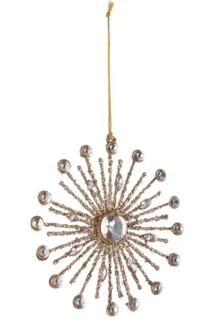 Online Bizzotto PENDAGLIO BEAD FIOCCO NEVE 16P ORO 15X15