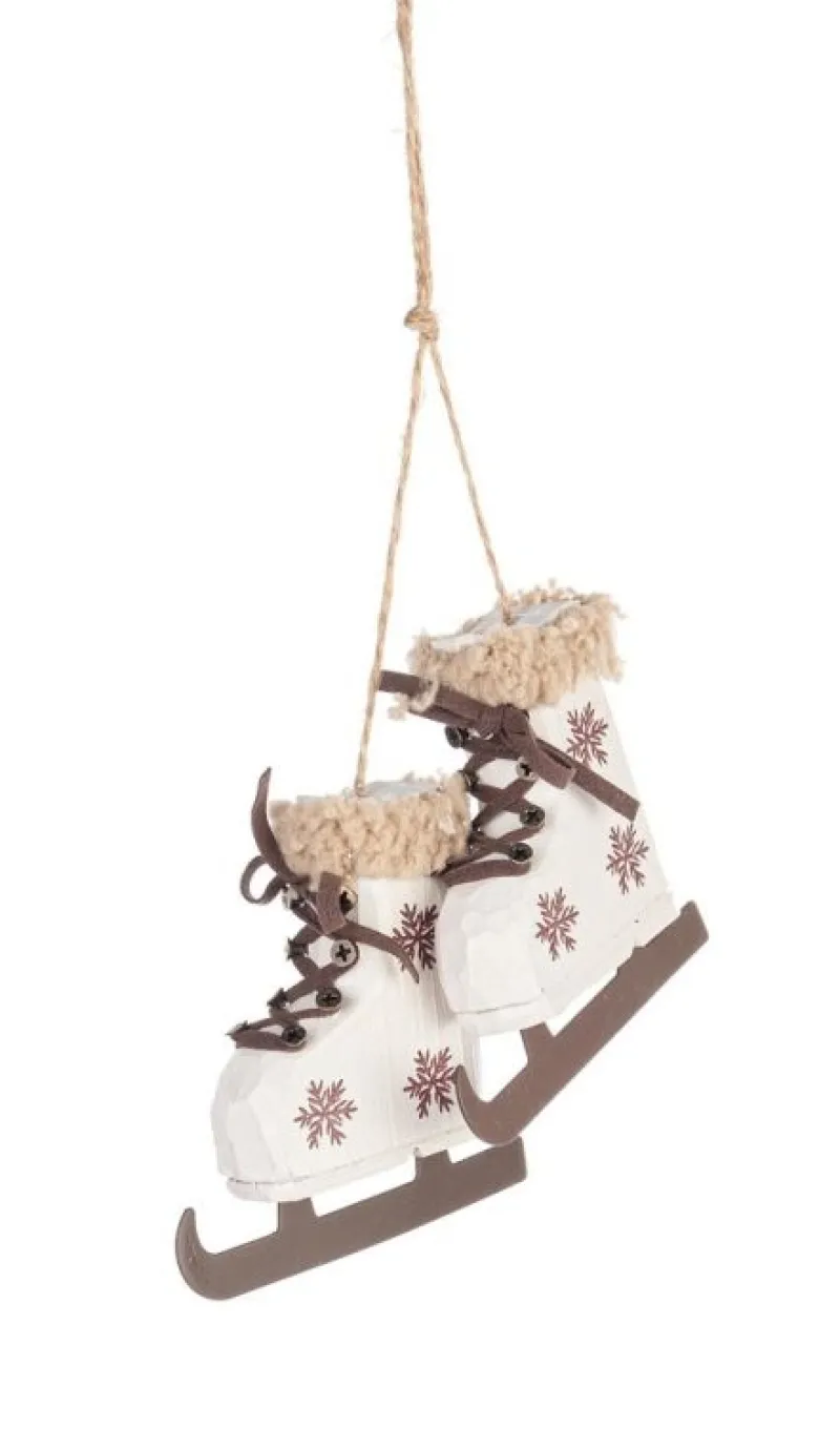 Clearance Bizzotto PENDAGLIO CORTINA PATTINI CREMA-ROSSO