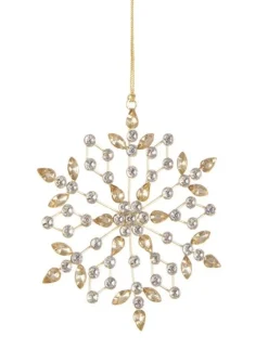 Sale Bizzotto PENDAGLIO JEXON FIOCCO NEVE 6P ORO 15X15