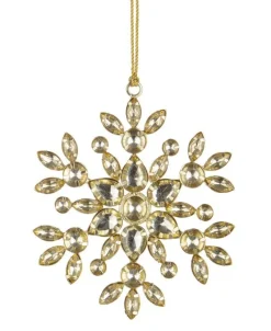 Bizzotto PENDAGLIO JEXON FIOCCO NEVE 6P ORO 11X11