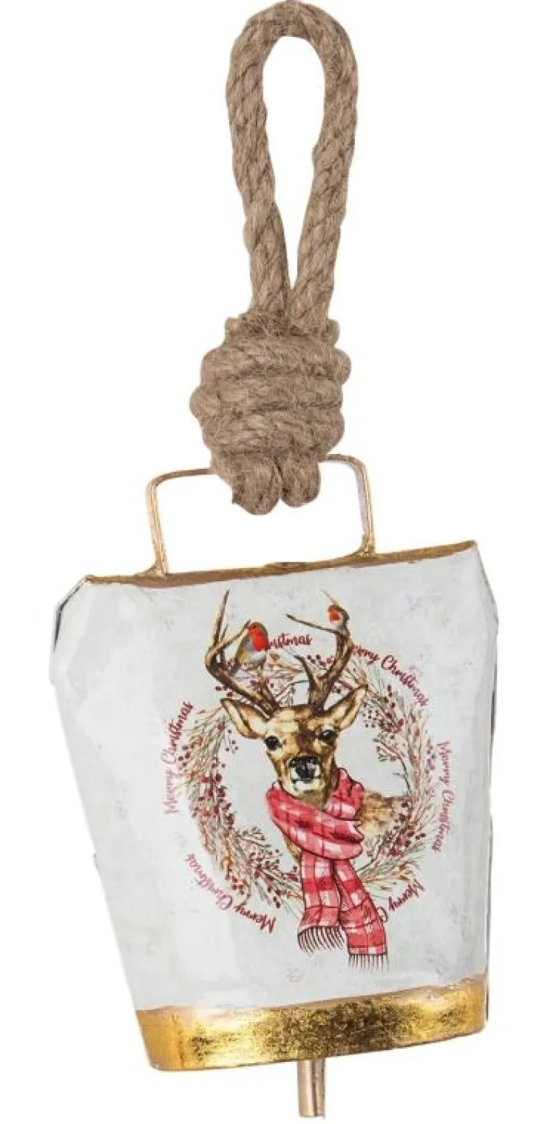 New Bizzotto PENDAGLIO WENDI CAMPANA RENNA BIANCO