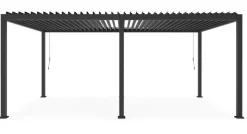 Discount Bizzotto PERGOLA OCEAN 3.6X6 ANTRACITE