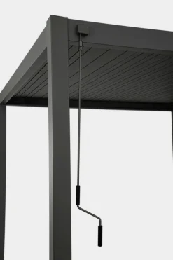 Discount Bizzotto PERGOLA OCEAN 3.6X7.2 ANTRACITE