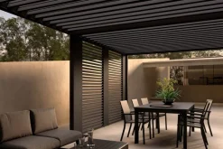 Discount Bizzotto PERGOLA OCEAN 3.6X7.2 ANTRACITE