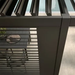 Discount Bizzotto PERGOLA OCEAN 3.6X7.2 ANTRACITE