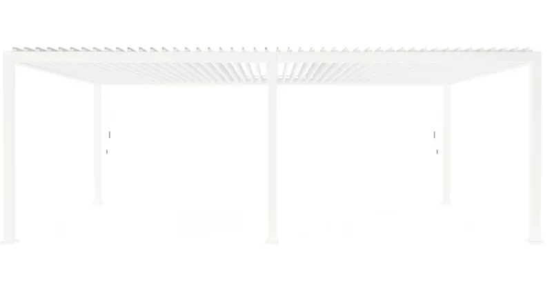 Outlet Bizzotto PERGOLA OCEAN 3.6X7.2 BIANCO