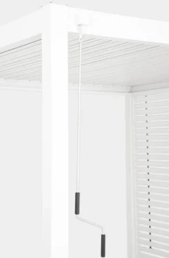 Outlet Bizzotto PERGOLA OCEAN 3.6X7.2 BIANCO