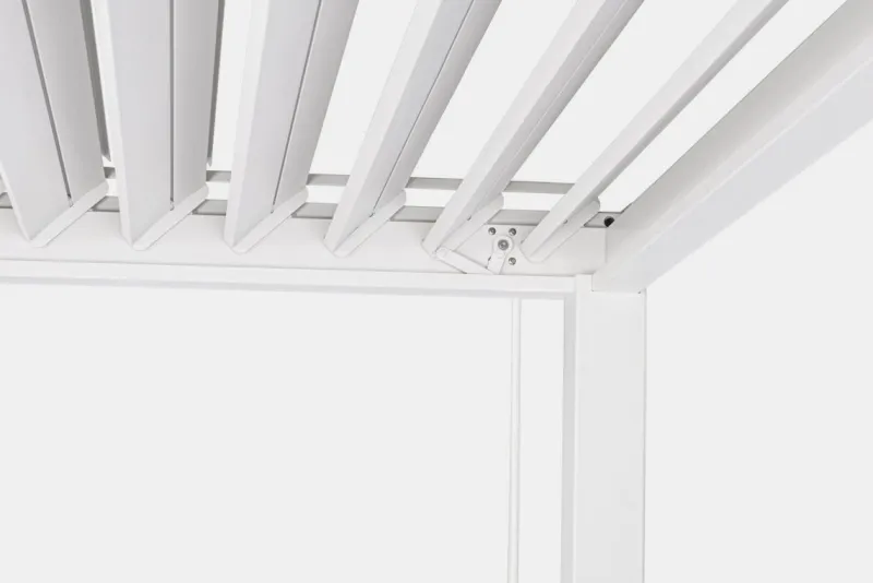 Outlet Bizzotto PERGOLA OCEAN 3.6X7.2 BIANCO