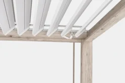 Online Bizzotto PERGOLA OCEAN 3.6X3.6 RUSTIC-BIANCO