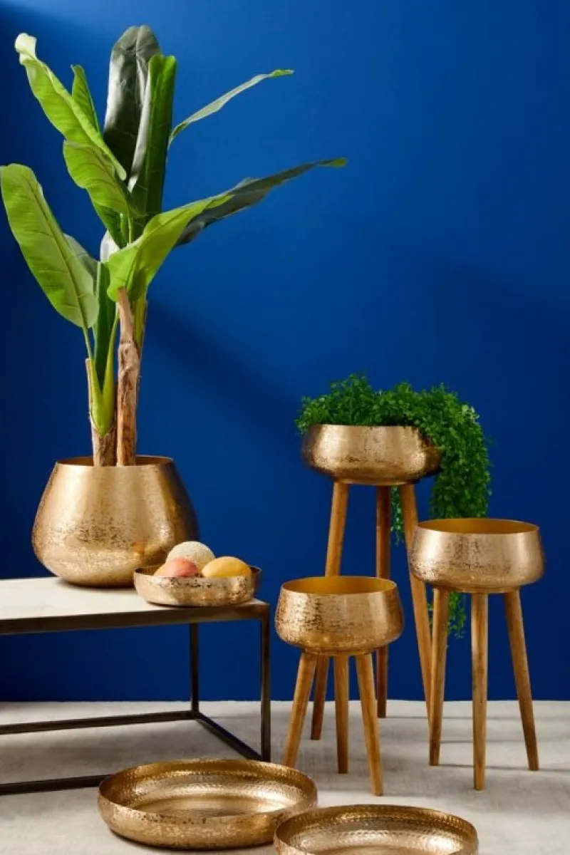 Bizzotto PIANTA BANANO C-VASO 14FOGLIE H135