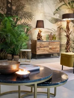 Outlet Bizzotto PIANTANA BLUMA NERO H180