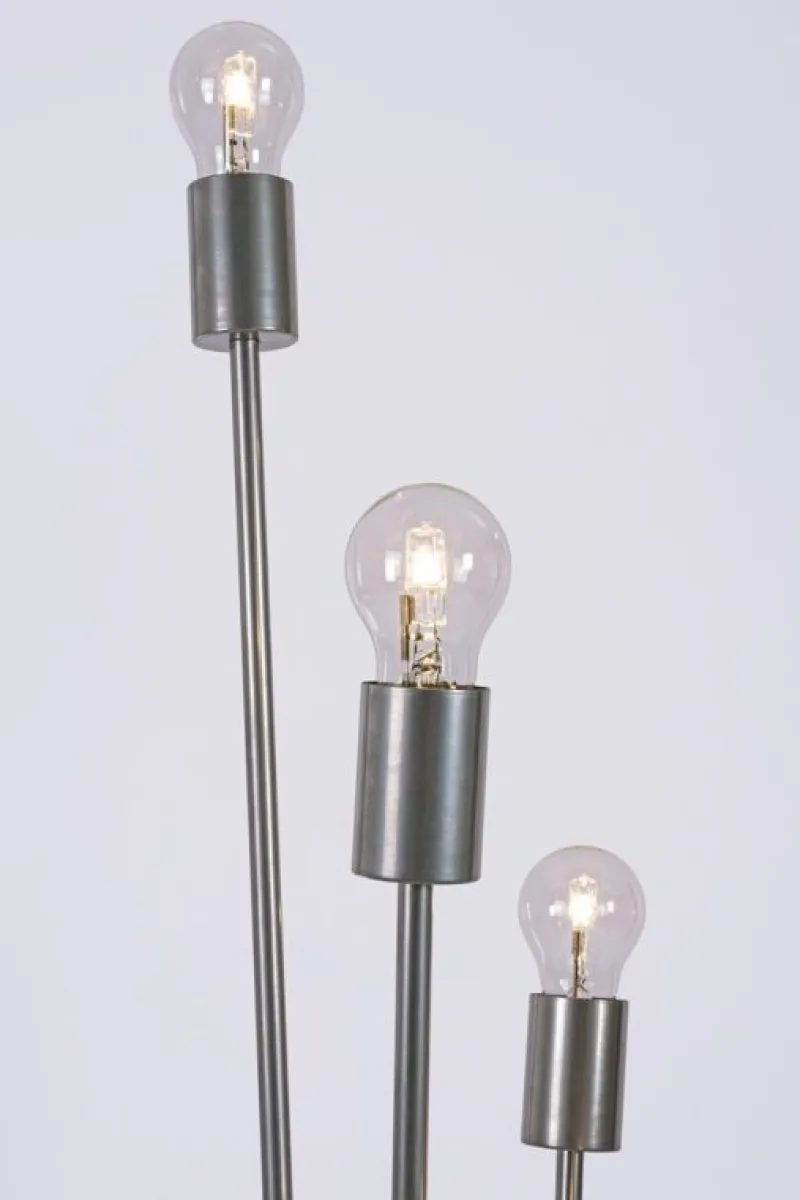 Discount Bizzotto PIANTANA FIACCOLA 5LUCI ARGENTO H155