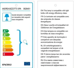 Hot Bizzotto PIANTANA FIACCOLA 5LUCI NERO H155