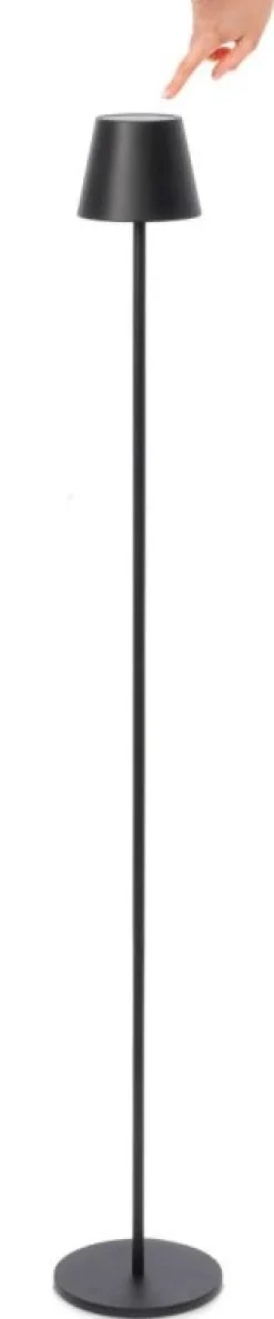 Bizzotto PIANTANA LED ETNA NERO H115