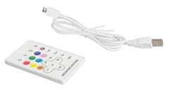 Online Bizzotto PIANTANA SOLAR LED SPEAKER PE BIANC H150