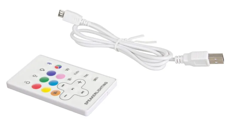 Online Bizzotto PIANTANA SOLAR LED SPEAKER PE BIANC H150