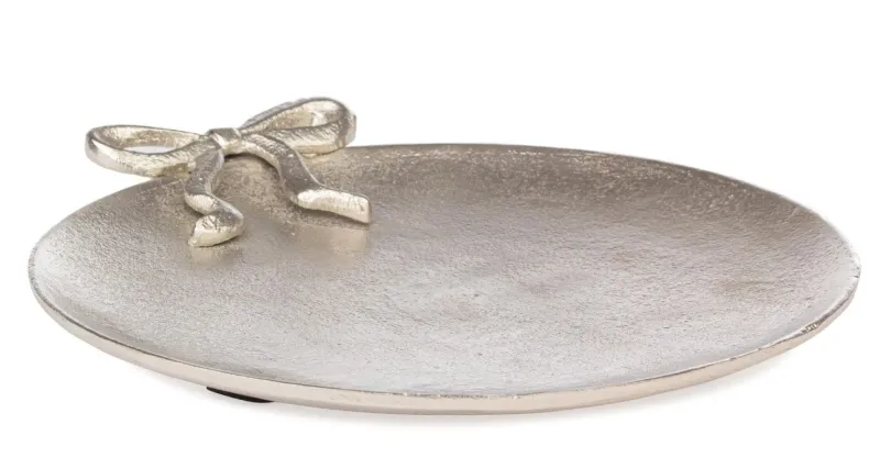 Outlet Bizzotto PIATTO DECOR ALEXIS ARGENTO D22