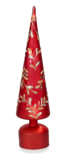 New Bizzotto PINO ROTANTE VT BLOSSOMY ROSSO H40 C-LED