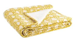 Best Bizzotto PLAID CHAMBERY OCRA C-FIORE AVO 130X180