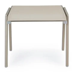 New Bizzotto POGGIAPIEDI IN ALLUMINIO IMPILABILE TORTORA GK51 - VICTOR