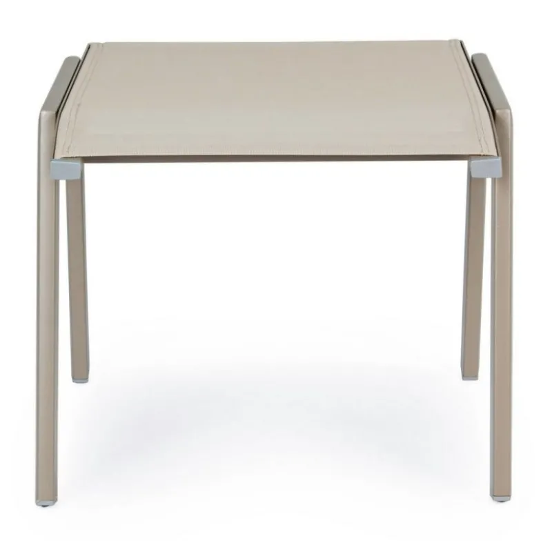 New Bizzotto POGGIAPIEDI IN ALLUMINIO IMPILABILE TORTORA GK51 - VICTOR