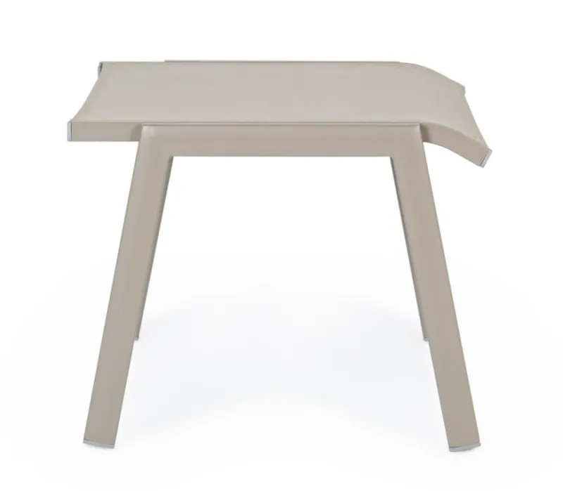 New Bizzotto POGGIAPIEDI IN ALLUMINIO IMPILABILE TORTORA GK51 - VICTOR