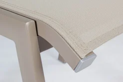 New Bizzotto POGGIAPIEDI IN ALLUMINIO IMPILABILE TORTORA GK51 - VICTOR