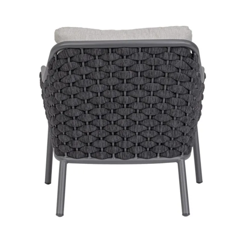 Online Bizzotto POLTRONA ANTRACITE QS22/GRAPHITE - EVERLY