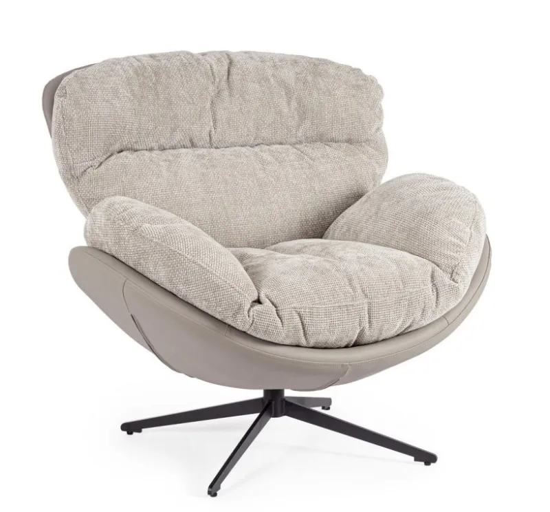 Discount Bizzotto POLTRONA ADINDA GRIGIO SCURO/TORTORA