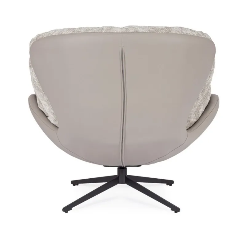 Discount Bizzotto POLTRONA ADINDA GRIGIO SCURO/TORTORA