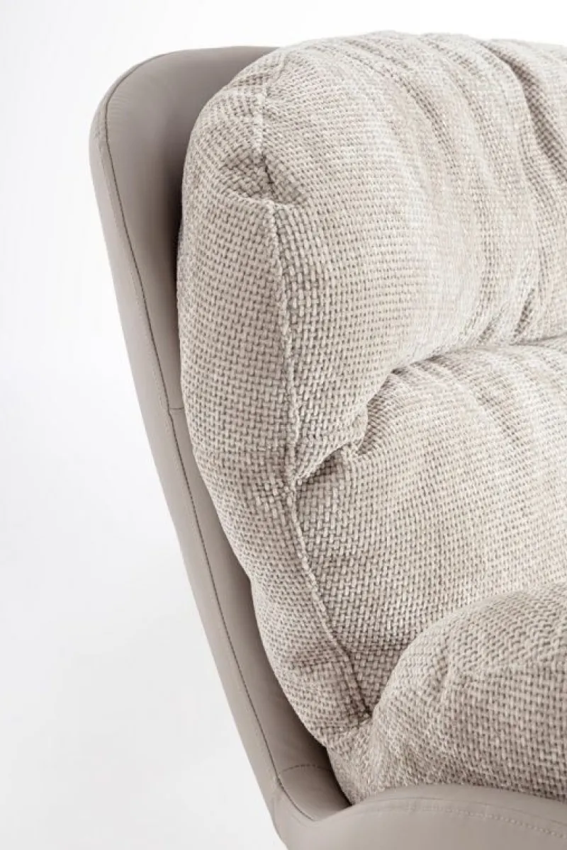 Discount Bizzotto POLTRONA ADINDA GRIGIO SCURO/TORTORA