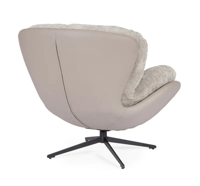 Discount Bizzotto POLTRONA ADINDA GRIGIO SCURO/TORTORA