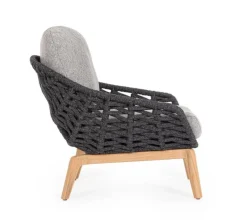 Hot Bizzotto POLTRONA ANTRACITE - TAMIRES