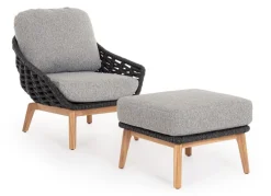 Hot Bizzotto POLTRONA ANTRACITE - TAMIRES