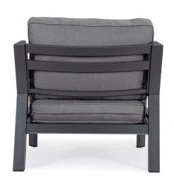 Outlet Bizzotto POLTRONA ANTRACITE PG61 - HENDRIX