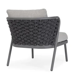 Outlet Bizzotto POLTRONA ANTRACITE QS22/GRAPHITE - HARLOW