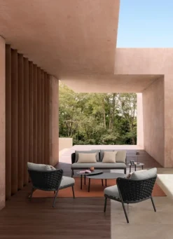 Outlet Bizzotto POLTRONA ANTRACITE QS22/GRAPHITE - HARLOW