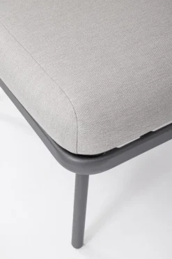 Outlet Bizzotto POLTRONA ANTRACITE QS22/GRAPHITE - HARLOW