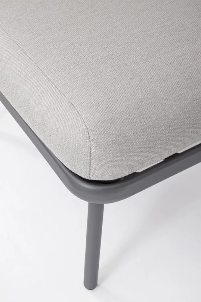 Outlet Bizzotto POLTRONA ANTRACITE QS22/GRAPHITE - HARLOW