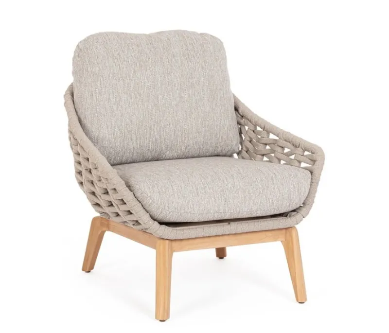 Clearance Bizzotto POLTRONA BEIGE - TAMIRES