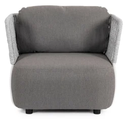 Best Bizzotto POLTRONA BIANCO/GRIGIO - PALMER