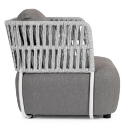 Best Bizzotto POLTRONA BIANCO/GRIGIO - PALMER