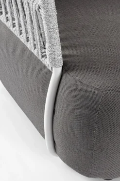 Best Bizzotto POLTRONA BIANCO/GRIGIO - PALMER